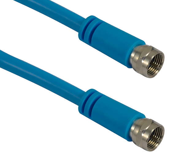RG6 конектор за кабел скокач F-тип